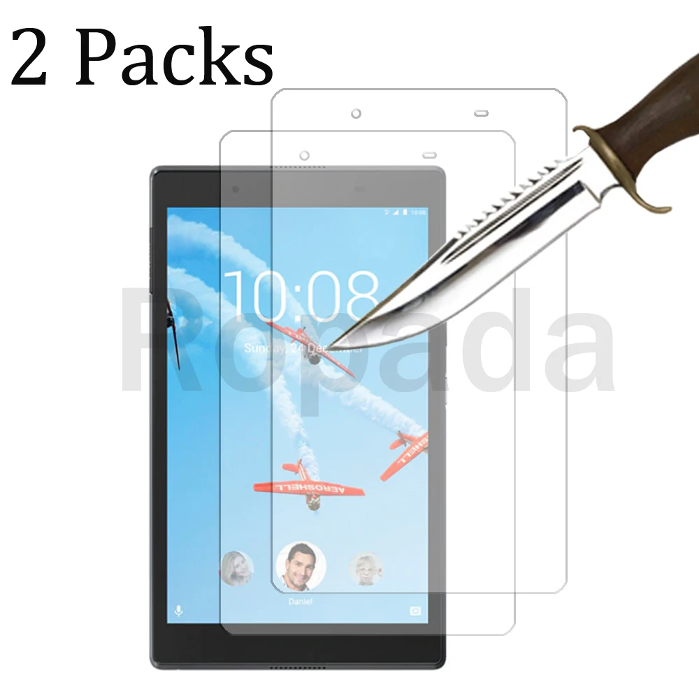 Brotect Pellicola Protettiva Per Lenovo Tab 4 8 Plus, 2 Pezzi, Trasparente HD, Anti-impronte, Anti-graffio, Made In Germany, Installazione Senza Bolle