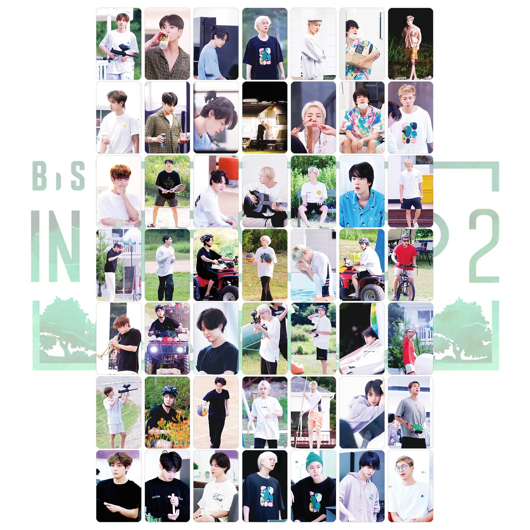 NEW arrival Kpop Bangtan Boys In The Soop Season 2 Card Photocard Lomo