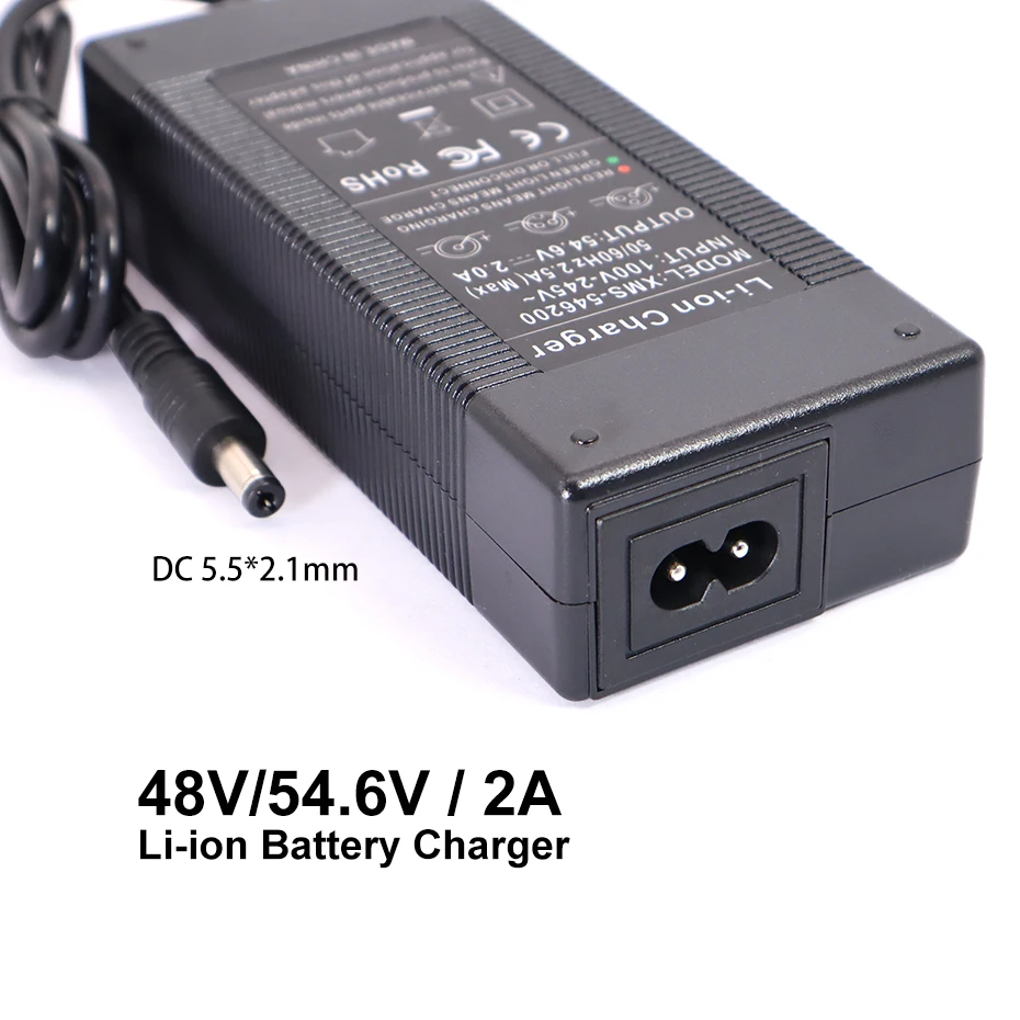 54.6v 2a Power Supply Unit 48v/54.6v Li-ion Battery Charger 54.6V Lithium  Polymer 54.6V2A Universal Power Adapter Transformers - AliExpress