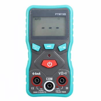 

Digital Voltmeter Ammeter Ohmmeter Multimeter Volt AC DC Tester Meter PTM19B