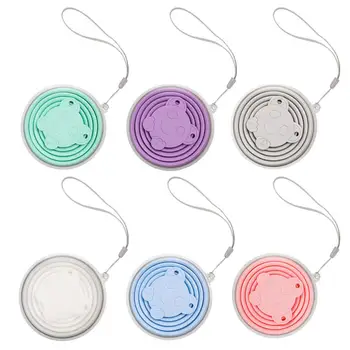 

270ML Travel Cup Stainless Steel Silicone Retractable Folding cups Telescopic Collapsible Coffee Cups Outdoor Sport Water Cup