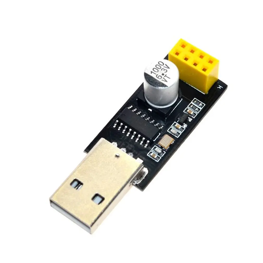 Usb к Esp8266 серийный модуль Ttl Wifi Esp-01 Ch340G макетная плата 8266 адаптер высокоскоростной