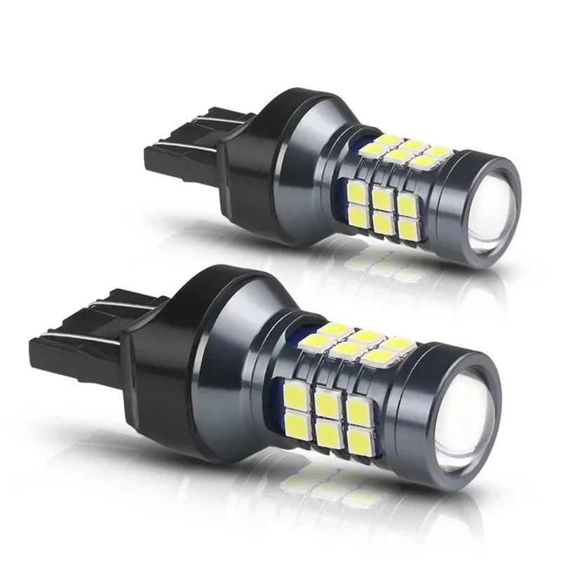 NLpearl 2x T20 светодиодный 7440 WY21W W21W лампы 7443 W21/5 Вт супер яркий 3030SMD реверсивная