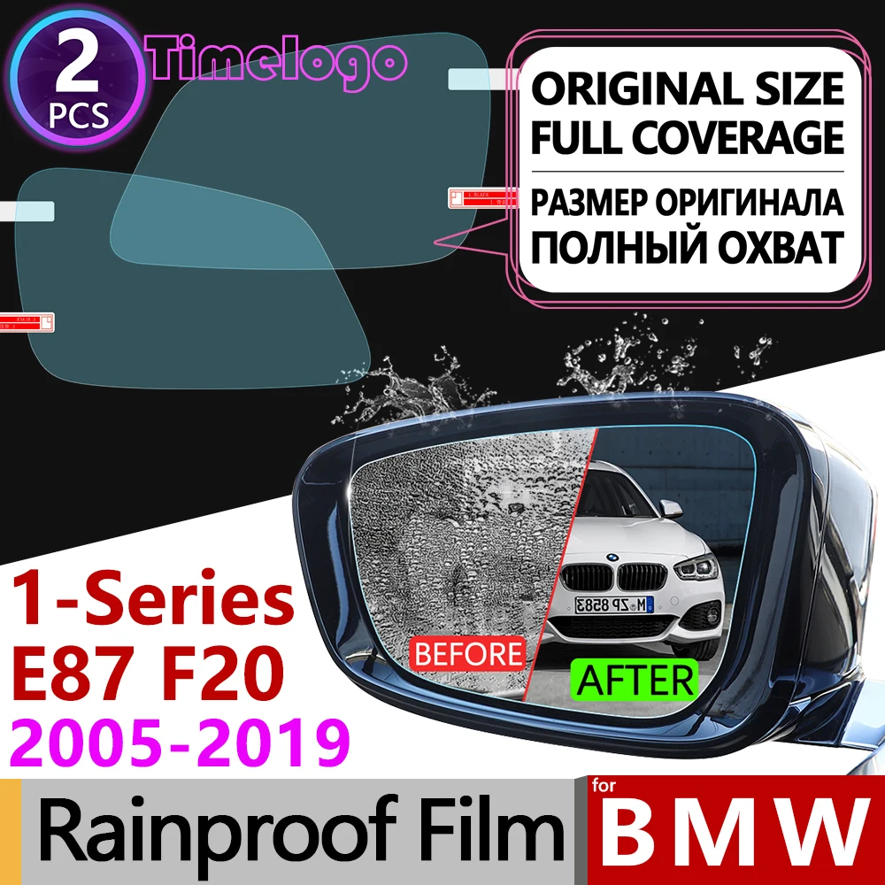 

For BMW 1 Series E87 F20 2005-2019 Full Cover Anti Fog Film Rearview Mirror Rainproof Accessories F21 116i 118i 120i 125i 130i