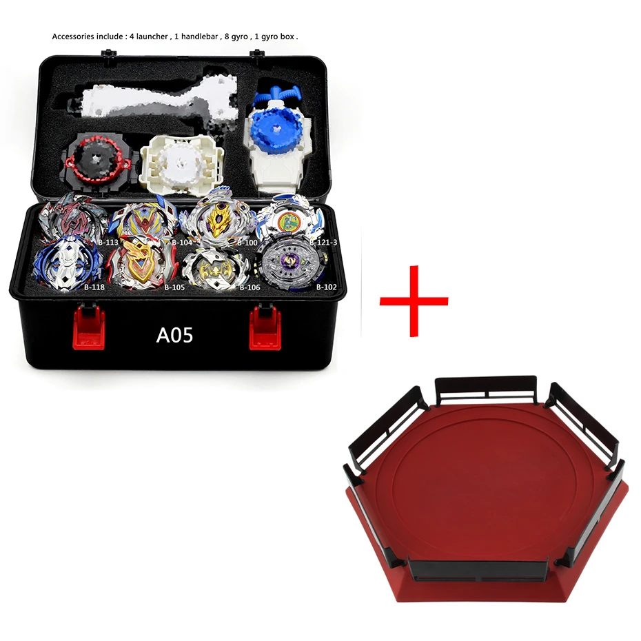 A005 TAKARA TOMY Avec Bleyblade Bayblade Explosion Lanceur Toupie Beyblade Metal Fusion Arena с кувшинчиком Bey Blade для детей - Цвет: A005