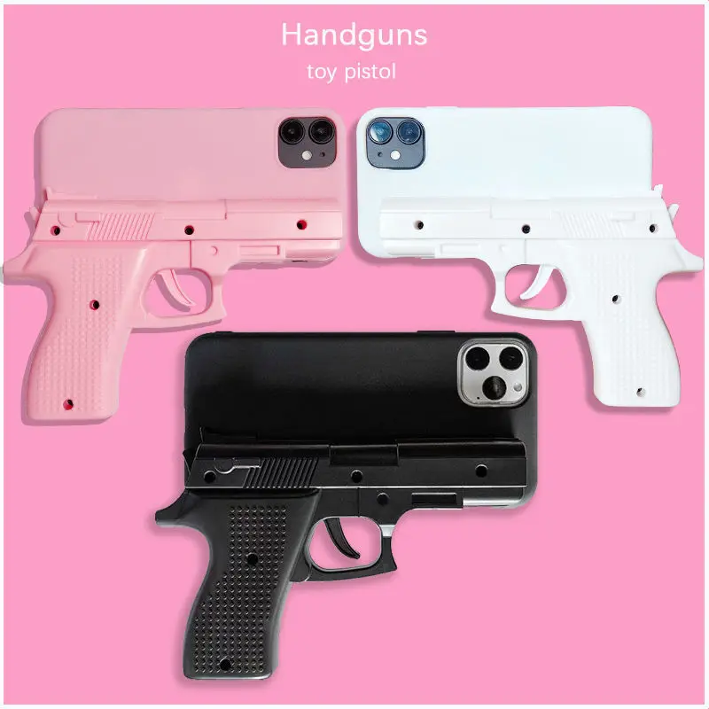 Luxury Interesting 3d Gun Shape Design Phone Case For Samsung S8 S9 Plus Note 10 Pro A10 A20 A30