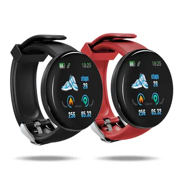 

D18 Smart Watch Bluetooth Waterproof Smart Bracelet Heart Rate Blood Pressure Sport Tracker Pedometer SmartWatch Men Fitness Ios