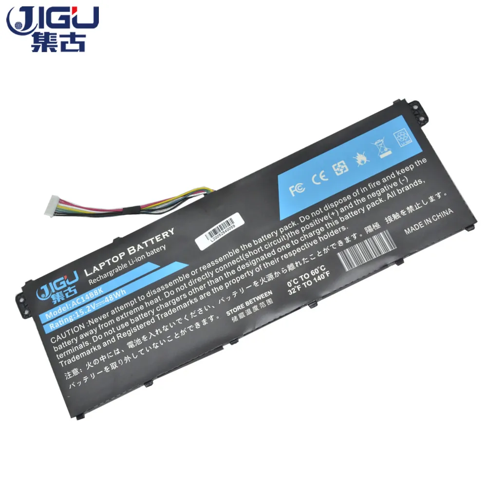 JIGU Новый аккумулятор для ноутбука AP14B8K ACER A515-51G A715-71G A715-72G AN515-52 A517-51 Chromebook 11 C730 C810 C910
