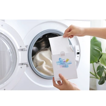 

4 Boxes of Colored Clothes Suction Card Household Cleaning Laundry Anti-Staining Film Anti-Fouling Clothes Sheets Suction Paper