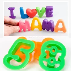 Molde de plástico de plasticine diy, 41 pçs, kit de argila de modelagem, modelo de massa de brinquedo colorido, ferramenta de brinquedo para crianças, brinquedo de aprendizado de bebê