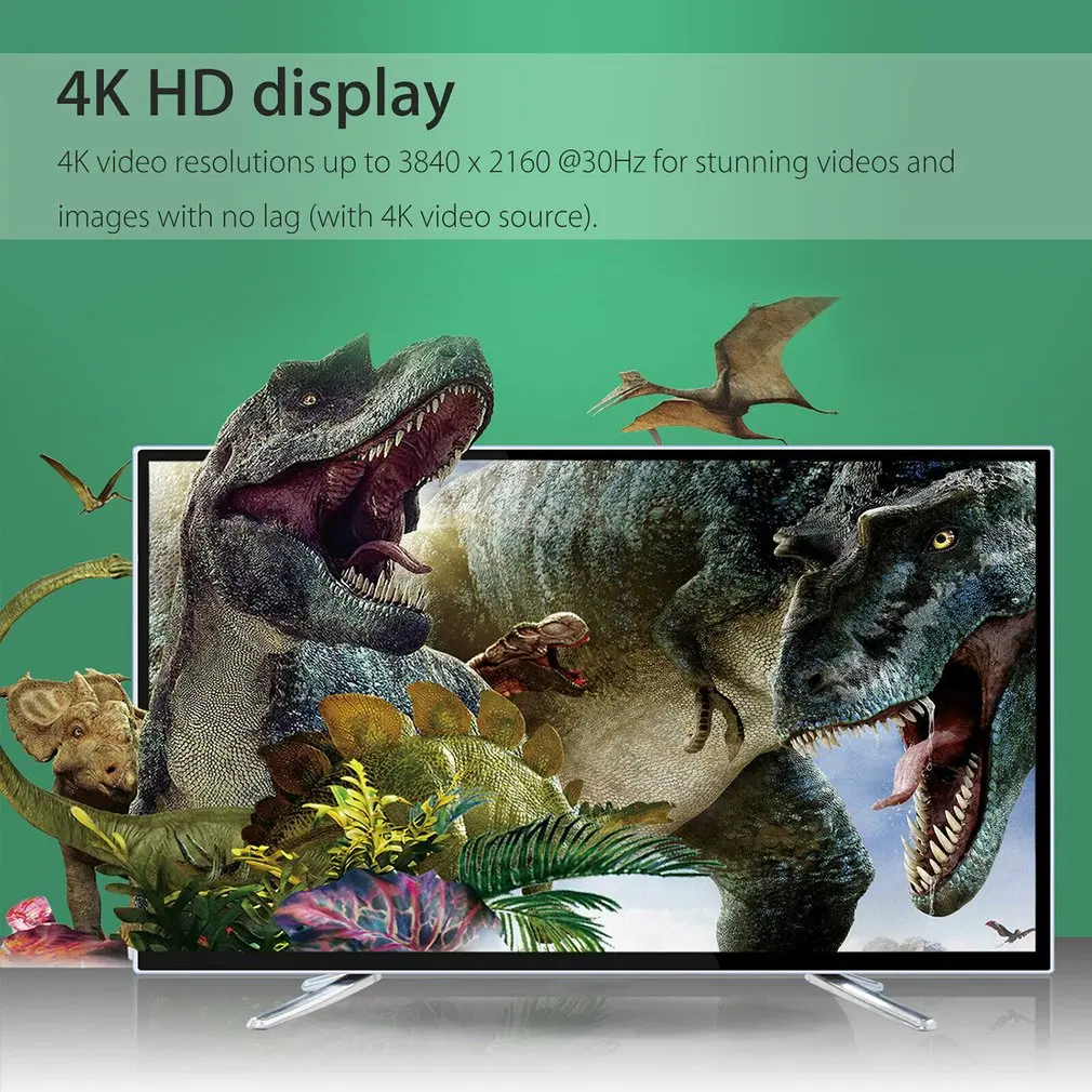 4K MHL Тип C к HDMI Av ТВ Кабель адаптер портативный тип бытовой полиэтиленовый