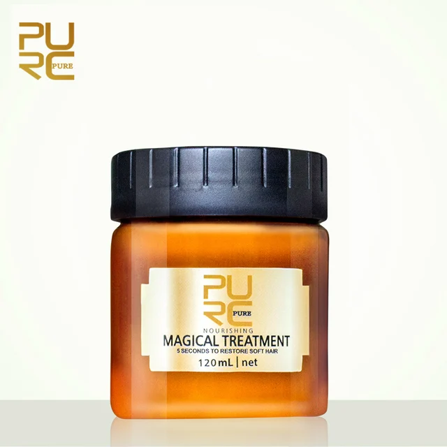 PURC Magical Treatment Hair Mask Nutrition Infusing Masque for 5 Seconds Repairs Hair Damage Restore Soft Hair Care 6
