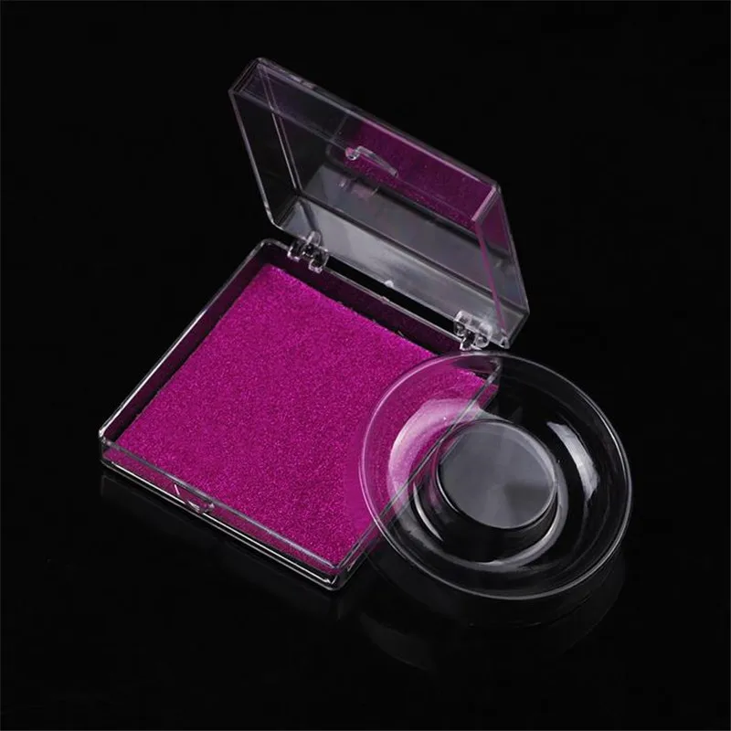 Professional 20pcs/set Empty Eyelash Storage Case For 25mm Lashes Eyelash Box Packaging Holder Compartment For Makeup Tool 40#