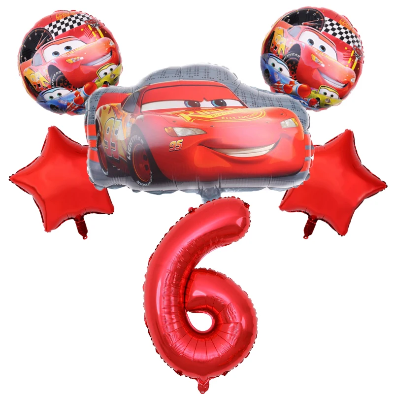 Disney Lightning McQueen Cars Theme Party Supplies Set Theme Kid Birthday Party Decor Family Party Baby Shower Supplies