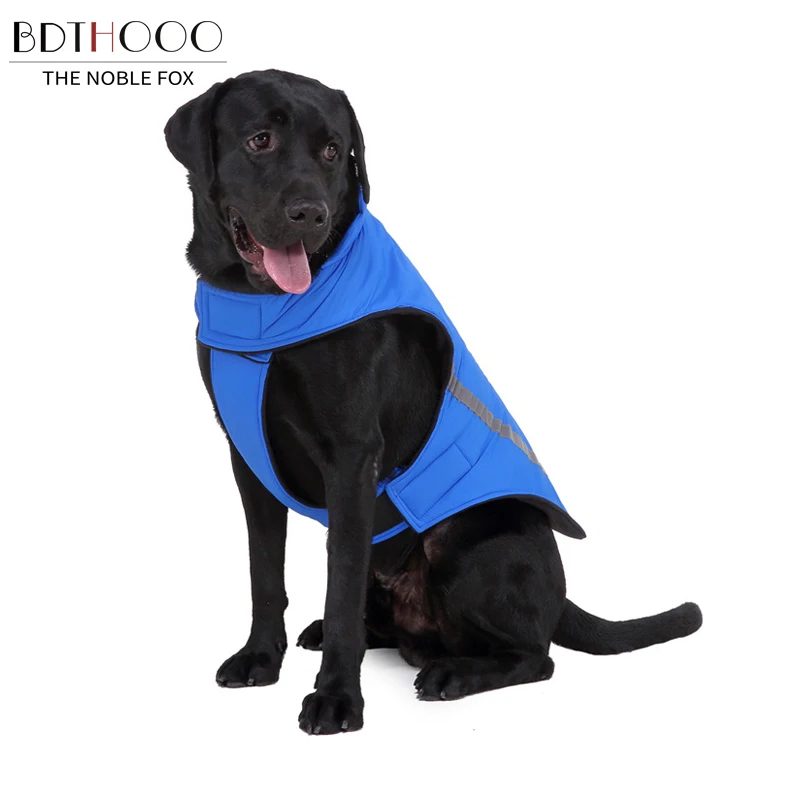 BDTHOOO Dog Pet Coats Waterproof Reversible Jacket Warm Winter Clothes Elastic Small to Large |