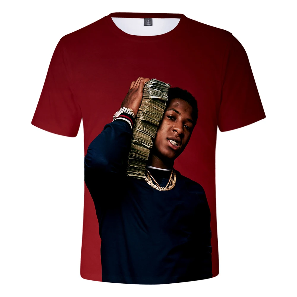 New US Rapper YoungBoy 3D T-Shirt Men/Women 2019 Coolest Harajuku Never Broke Again T Shirt Hip Hop Sweatshirt | Мужская одежда