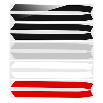 

2PCS Engine Bonnet Hood Stripe Trim Sticker Decals For Mini Cooper For Mini Cooper S R50 R52 R53 R55 R56 R57