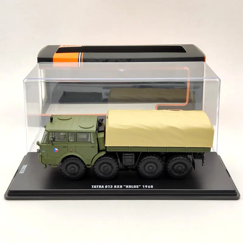 IXO 1:43 Tatra 813 8X8 KOLOS 1968 грузовик бежевый литой под давлением модели Ограниченная