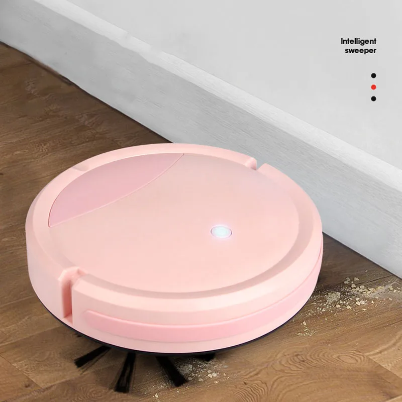 

3 In 1 Robot Vacuum Cleaner Intelligent Sweeper Robot Aspirador Cleaning Tool with Mopping Cloth 1800Pa Suction 3000mAh Battery