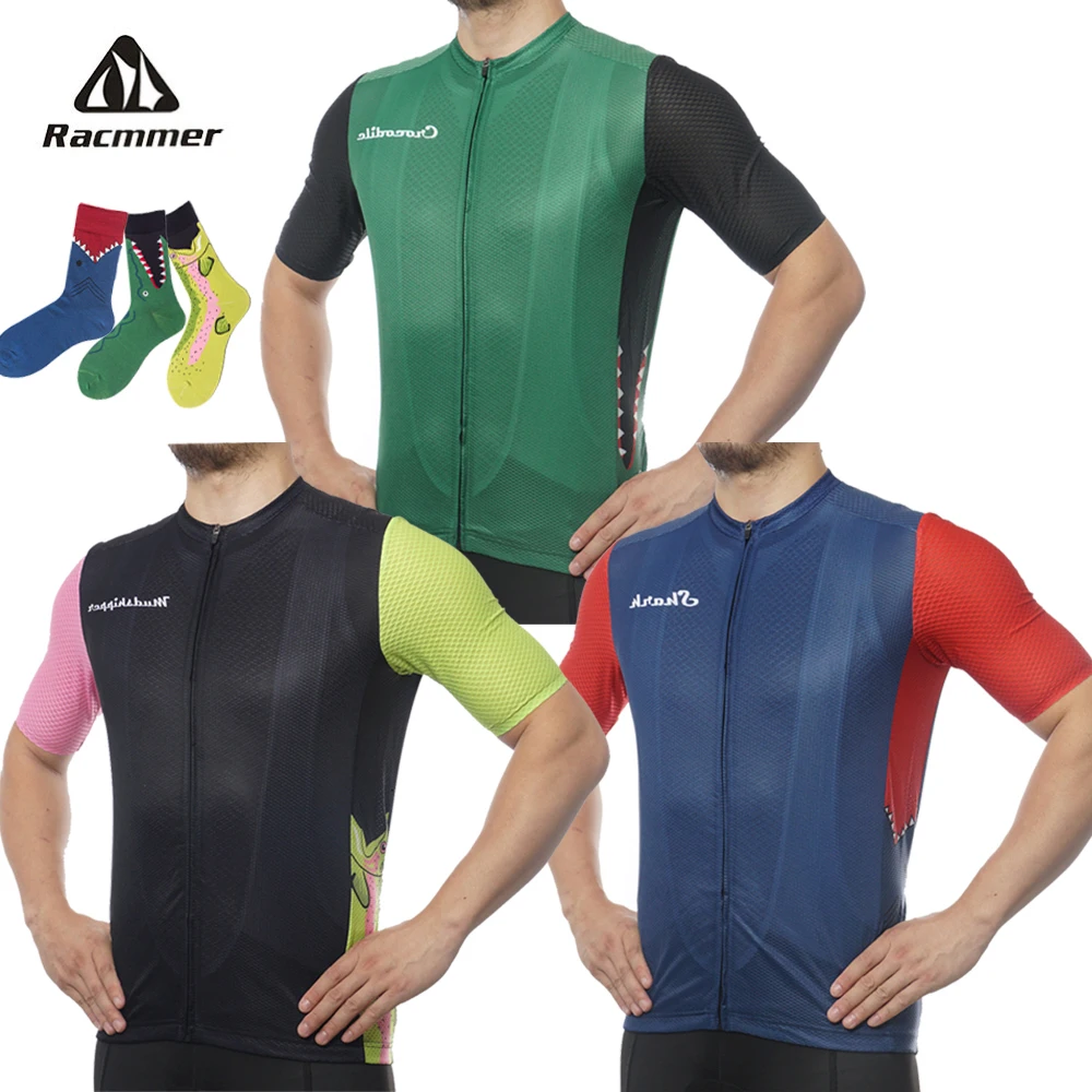 Racmmer AERO Велоспорт Джерси летняя мужская классическая Flyweight Mtb Одежда велосипедная