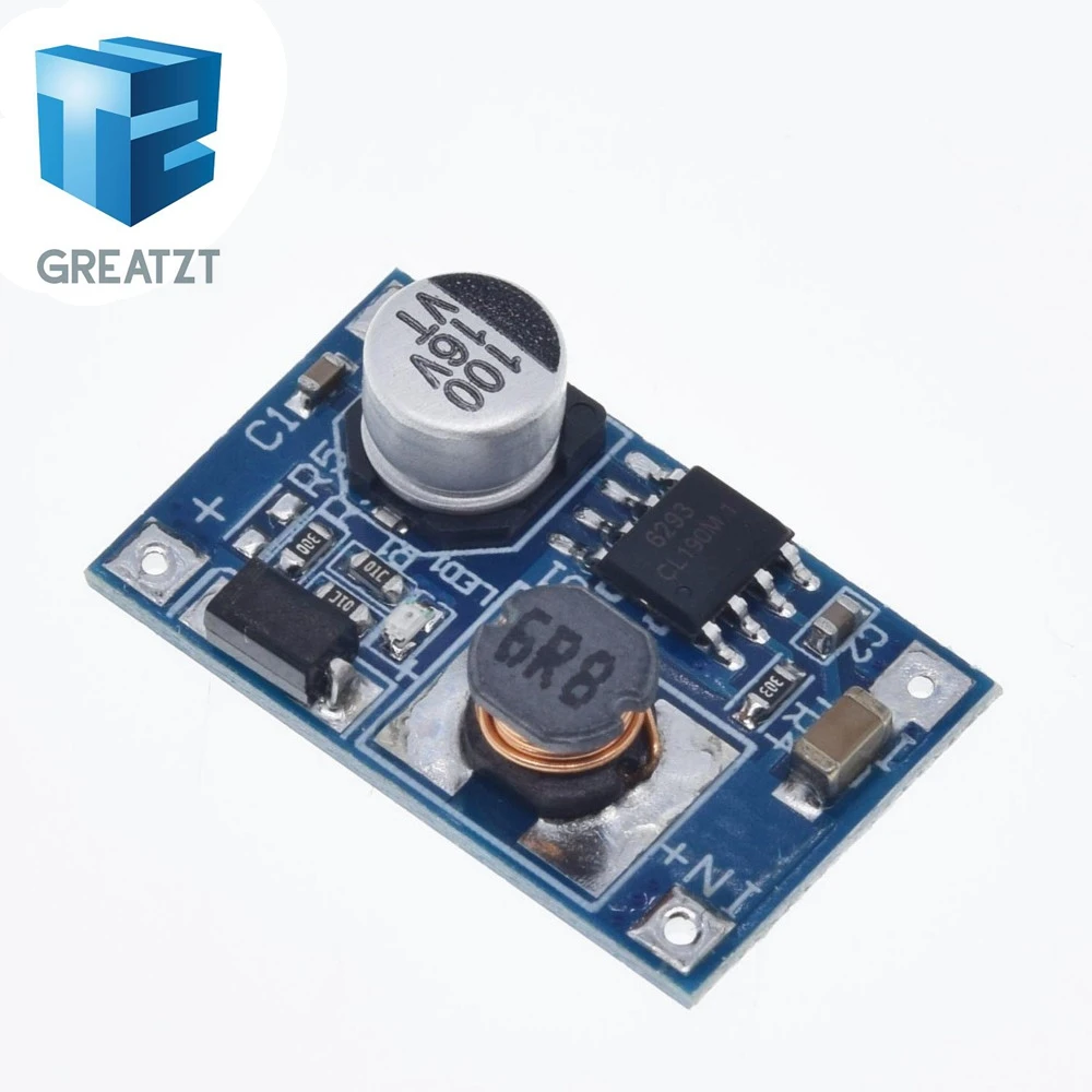 8W USB Вход DC-DC 3 V-6 V-12 V 3A преобразователь Step Up Модуль Питание Boost модуль 7 v литиевая