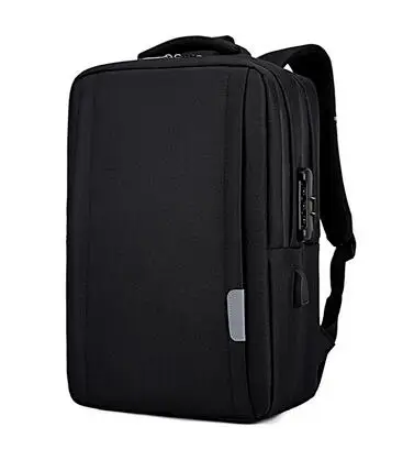 

Simple backpack men's business computer bag fashion women's large capacity travel backpack with lock anti-theft USB student bag