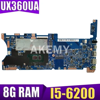 شراءAkemy UX360UA اللوحة الأم لأسوس UX360UAK UX360UA UX360U 90NB0C00-R00010 Laotop اللوحة الرئيسية مع وحدة المعالجة المركزية I5-6200 8G RAM