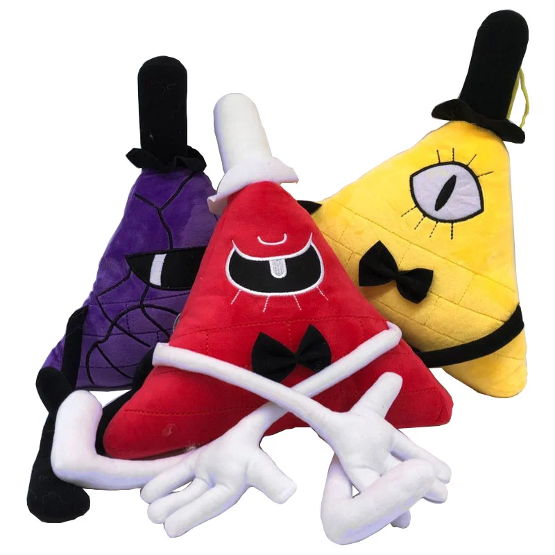 

stuffed toys Bill Cipher stuffed Doll Christmas Birthday Gift for Kids Children Cartoon anime games surrounding toys dolls