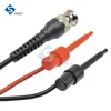BNC Revolution Double Alligator Clip Oscilloscope Probe Test Line Q9 Medium Test Hook Oscilloscope Probe Test Line 5