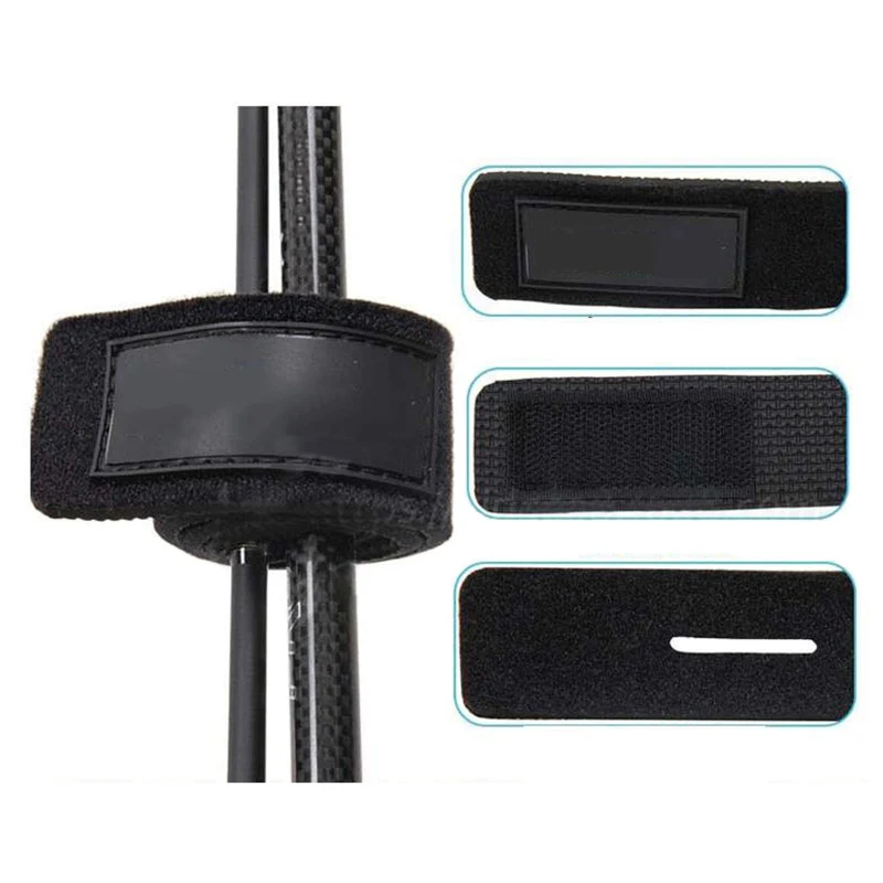 2 шт. ремень для удочки на липучке дайвинга нескользящая рыболовная снасть