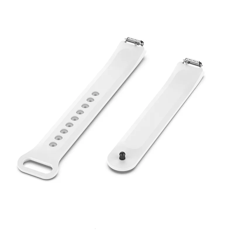 White Силиконовый ремешок для Fitbit Inspire/Inspire HR/Ace2 Ремень спортивный смарт-браслет сменный Браслет Correa для Fitbit Inspire - Цвет: White