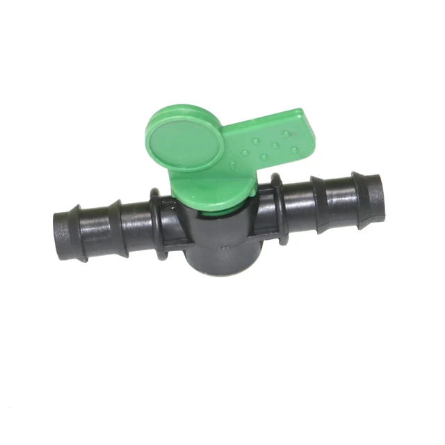 6pcs DN16mm pipe valve connector  Switch Barb Garden Irrigation System Flow Control Valve Quick Connector Fittings Closure Tool 3