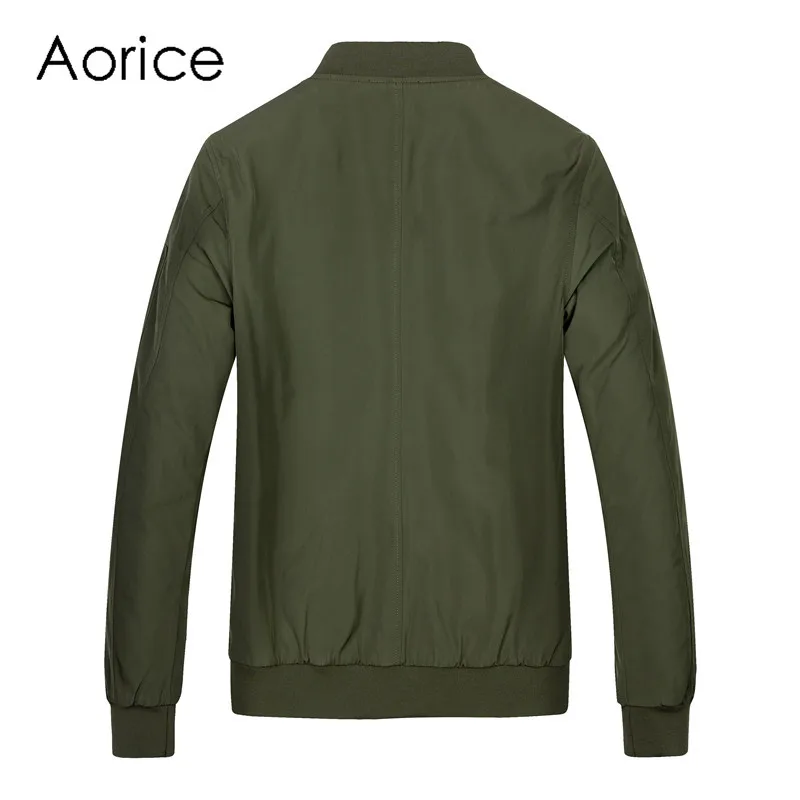 Billig Aorice Männer frühling winter baseball uniform mantel fliegen jacke frauen   männer jungen Pilot anzug armee grün schwarz tuch QY905