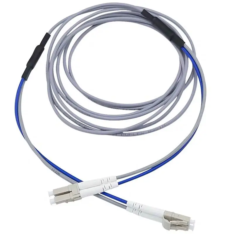 

LC/UPC-LC/UPC MM,DX,3.0mm,Gray, Armored Indoor FC Fiber Optic Patch Cord