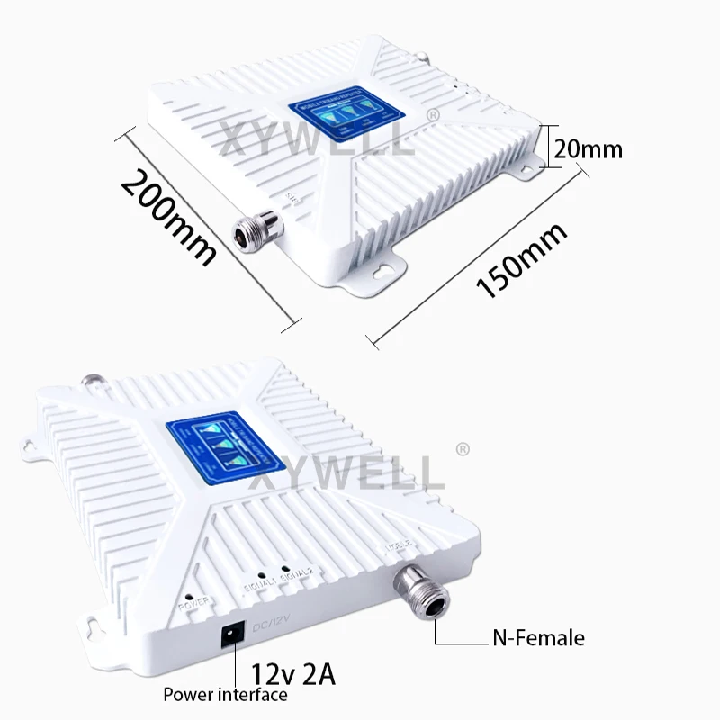 Powerful Tri Band 900/2100/2600 4G Signal Booster Cellular Amplifier GSM 900 UMTS 2100 LTE 2600 2G 3G 4G Mobile Phone Repeater