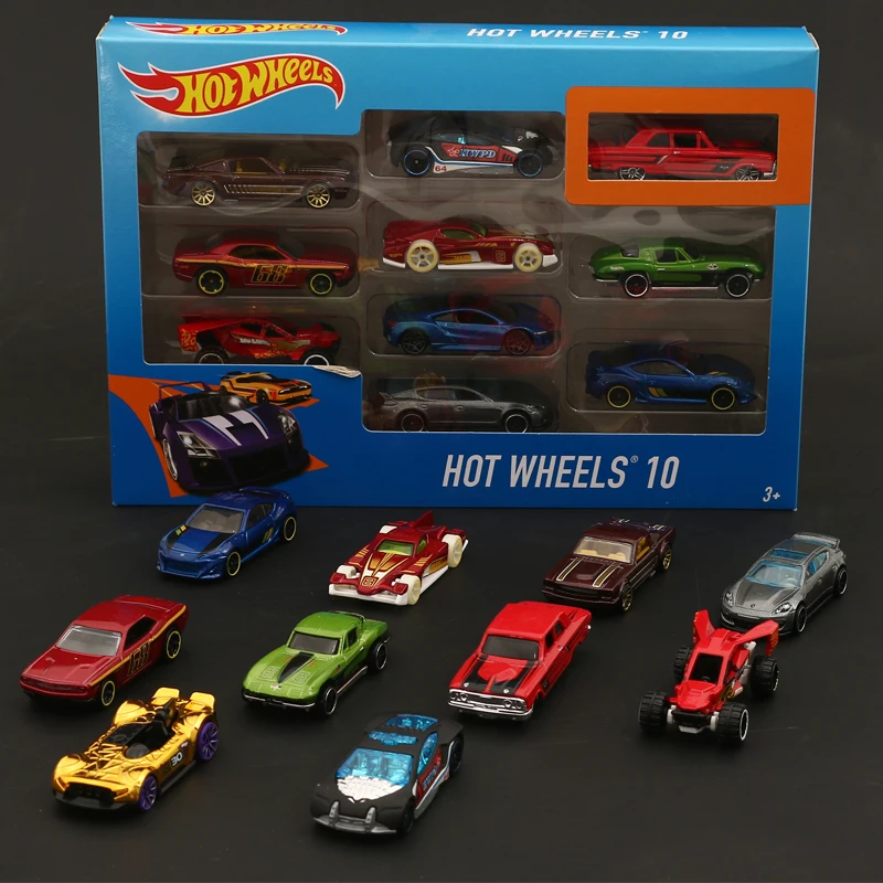 hot wheels 10 cars