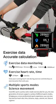 

L5 Smartwatch Heart Rate Blood Pressure Monitor Long Standby Sport Fitness Smart Watches for Men Women