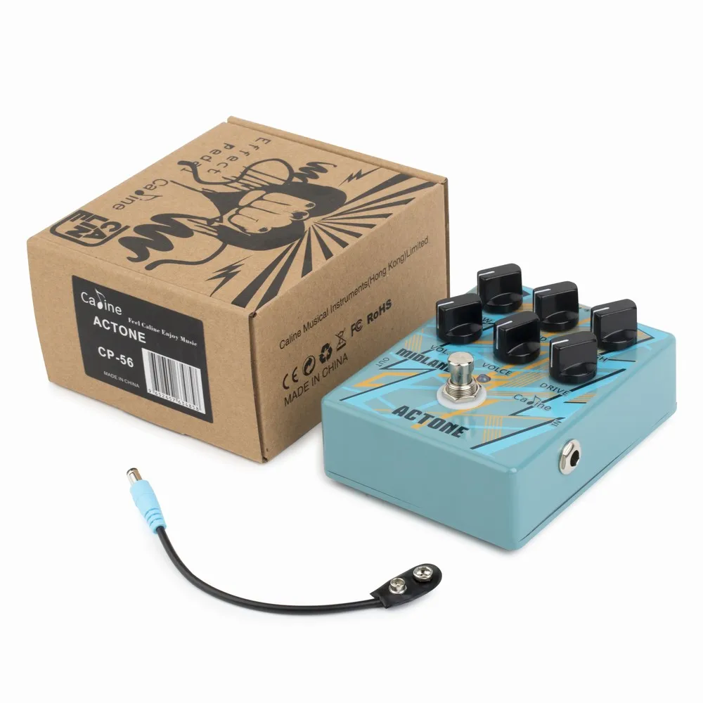 Caline CP-56 The Mayday Guitar Pedal Actone Effect Pedal Guitar Accessories 9V Pedal Effects True Bypass Design Caline Pedal 6 Caline CP-56 The Mayday Guitar Pedal Actone Effect Pedal Guitar Accessories 9V Pedal Effects True Bypass Design Caline Pedal 6