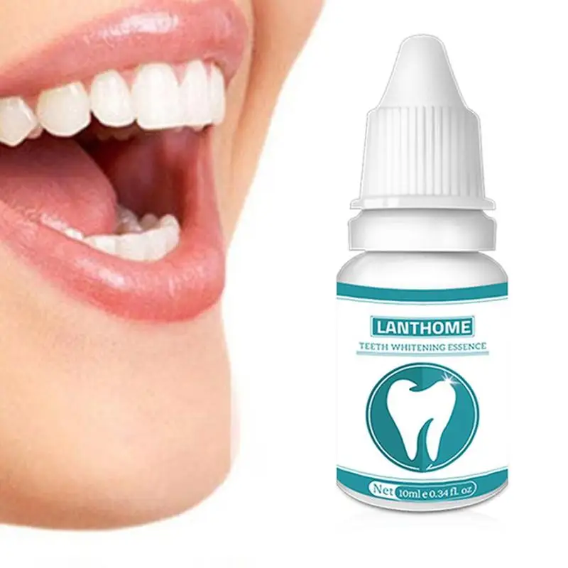 

10ML Teeth Whitening Essence Powder Oral Hygiene Cleaning Serum Removes Plaque Stains Tooth Bleaching Dental Tools
