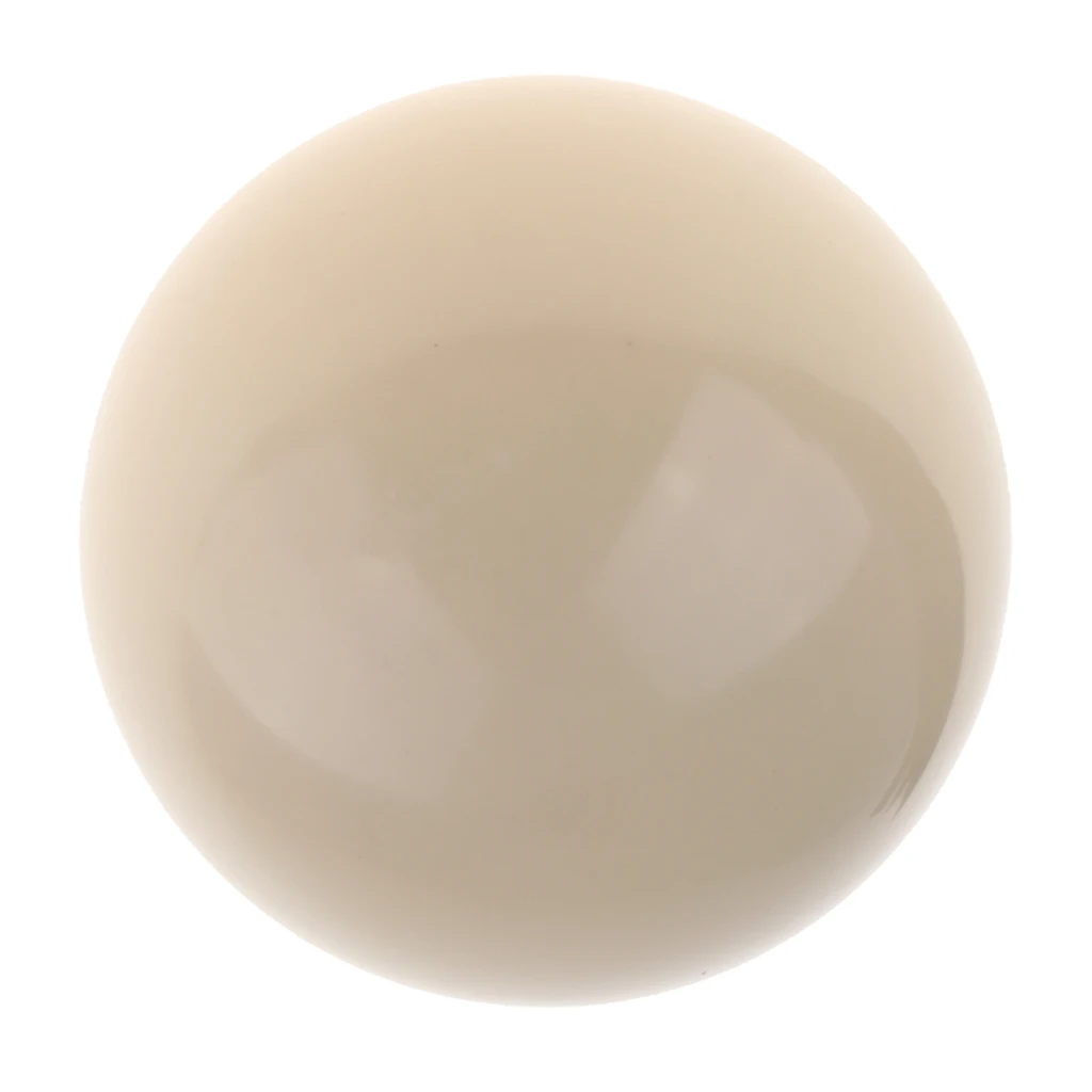 Durable Billiard Cue Ball Pool Cue Ball Billiards Ball Replacement with Common Use Size: 5.7cm/2.24inch