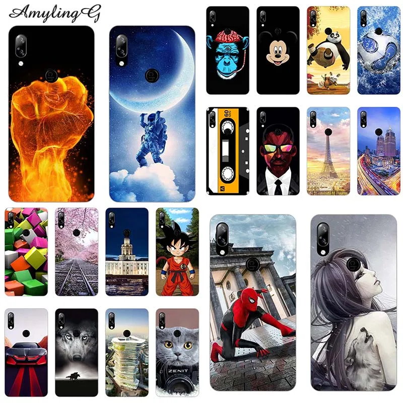 Чехол для Телефона Для Doogee Y7 5 84 дюймов принт N10 Y 7 Чехлы Y8 6 1 красочный 8 чехол