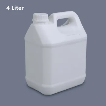 

1 gallon empty plastic barrel Acid Alkali resistance container for chemical liquid portable 4L fluorinated bottle 2PCS/lot