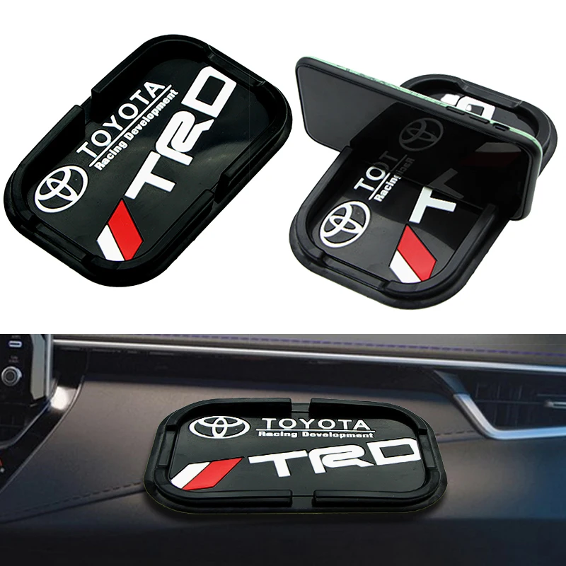 

Car Anti-slip Mat Mobile Phone Non-slip Pad for Toyotas Corolla Yaris Rav4 Avensis Auris Camry C-hr 86 Prius TRD Car Accessories