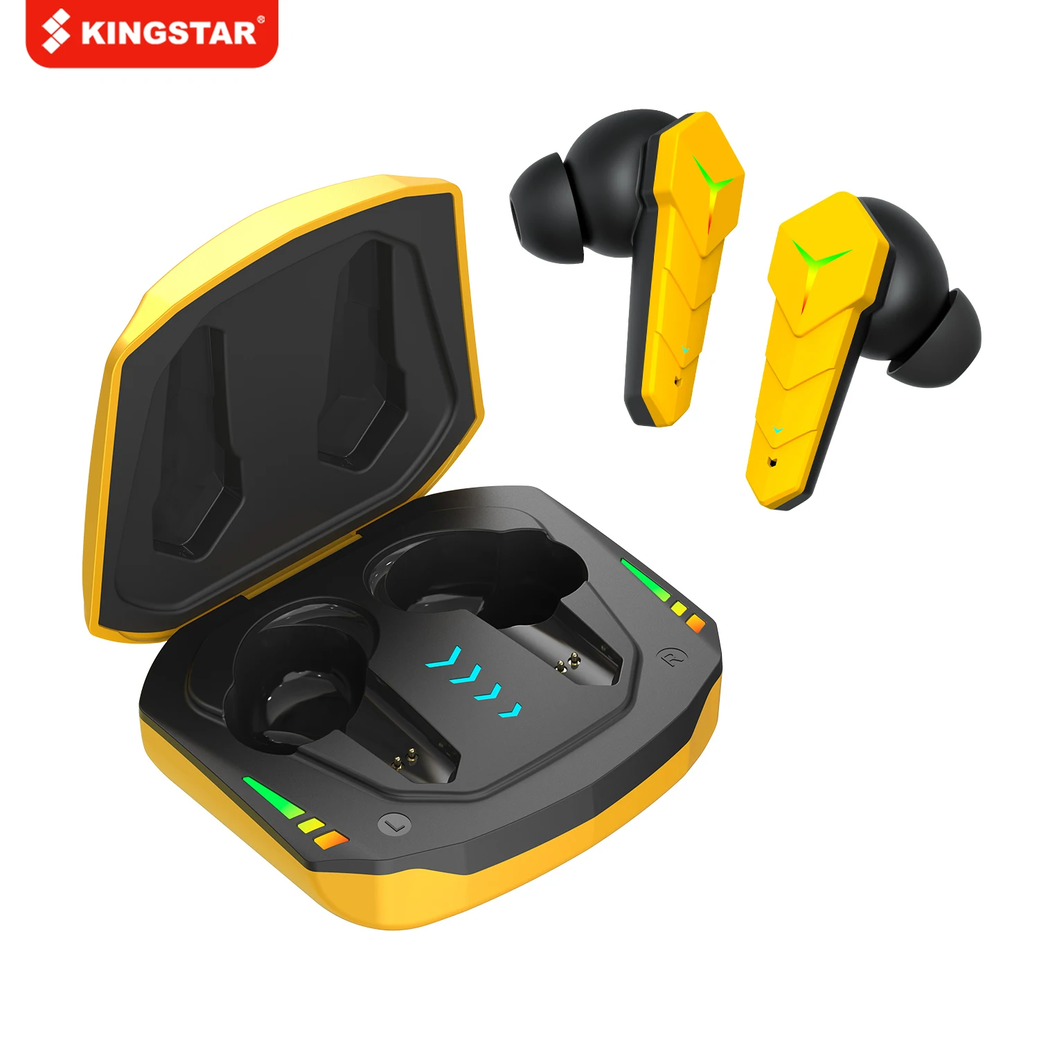 Беспроводные Игровые наушники KINGSTAR TWS с микрофоном местоположение басов