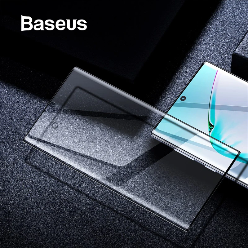 Прозрачная мягкая пленка Baseus, полностью изогнутая пленка, 2 шт, для samsung Galaxy Note10 Note10, анти-Взрывная пленка для экрана, тонкая пленка 0,15 мм