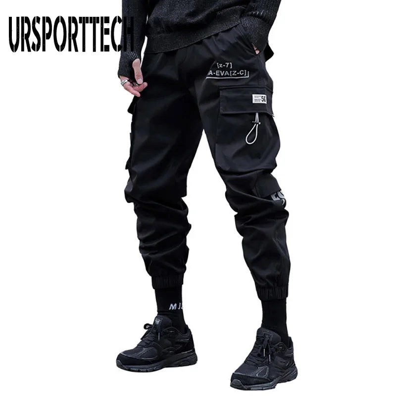 Mens Pants Streetwear Japanese URSPORTTECH Winter Fashion-Brand Autumn New