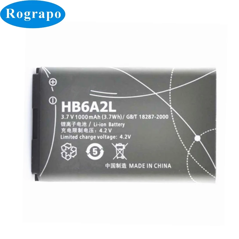 Новый Сменный аккумулятор 1000 мАч HB6A2L для Huawei C2823 C2827 C2828 C2829 C2856 C7189 C7260