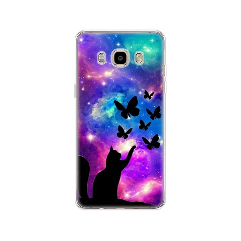 TPU silicon Case FOR Samsung Galaxy J7 2016 Case J710 J710F Cover FOR Samsung J7 2016 Case shell