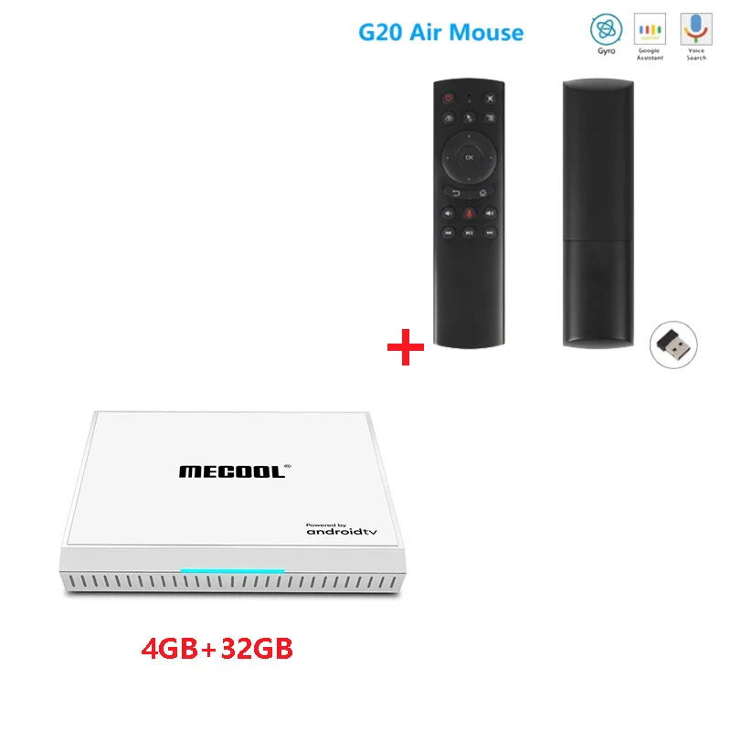 4G32G add g20s Mecool KM9 Pro Amlogic S905X2 Смарт ТВ приставка Android 9,0 4GB32GB BT4.1 ТВ приставка OTA обновление Google Сертифицированный 4K медиаплеер - Цвет: 4G32G add g20s