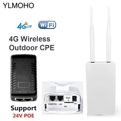 YLMOHO – routeur WIFI 4G/3G/24V POE, point d'accès Mobile, répéteur/passerelle pour Modem/WIFI/WAN/LAN, avec port Sim et pont d'accès 